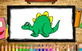 Bts Dinosaur Coloring Book