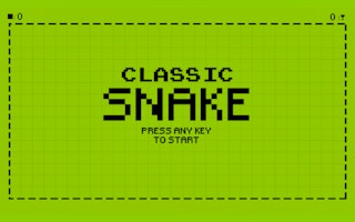 Classic Snake Html5
