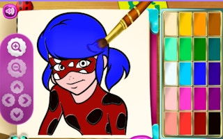 Dotted Girl Coloring Book