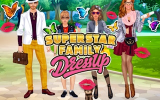 Superstar Family Dress Up Game